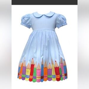 Cotton kids pencil dress